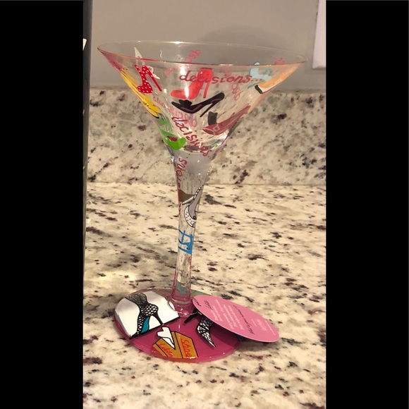 Lolita silhouette martini glass - Picture 1 of 4